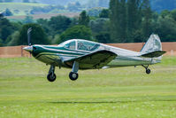 N78056 @ LSZW - Taking-off from Thun airfield - by sparrow9