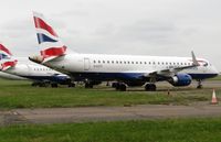 G-LCYY @ EGSH - Stored on the North Side due to a drop in passenger demand during the COVID-19 outbreak.