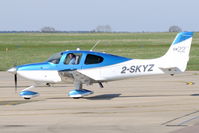 2-SKYZ @ EGSH - Arriving at Norwich for fuel stop. - by keithnewsome