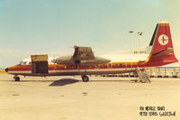 ZK-NFC @ NZAA - NZ National Airways Corp., Wellington - 1978 - by Peter Lewis