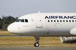 F-HBNE @ LFBD - Airbus A320-214, Holding point rwy 05, Bordeaux Mérignac airport (LFBD-BOD) - by Yves-Q