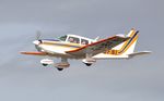 G-BFNI @ EGFH - Resident Warrior II departing Runway 22.. - by Roger Winser