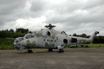 03 @ EGSX - Mil Mi-24D (Hind-D) at North Weald airfield, England. 2008 - by Van Propeller