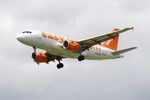 G-EZEB @ LFBD - Airbus A319-111, On final rwy 23, Bordeaux-Mérignac airport (LFBD-BOD) - by Yves-Q