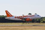 G-EZBX @ LFBD - Airbus A319-111, Landing rwy 05, Bordeaux-Mérignac airport (LFBD-BOD) - by Yves-Q