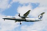 G-FLBB @ LFBD - De Havilland Canada DHC-8-402Q Dash 8, On final rwy 23, Bordeaux Mérignac airport (LFBD-BOD) - by Yves-Q