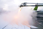YL-CSE @ EETN - Air Baltic Airbus A220-300 deicing action - by Thomas Ramgraber