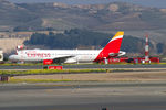 EC-LKH @ LEMD - Iberia Express Airbus A320 landing back with unknown problems - by Thomas Ramgraber
