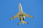 143 @ LFRJ - Dassault Falcon 10 MER, Take off rwy 08, Landivisiau naval air base (LFRJ) - by Yves-Q