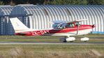 ZK-DAY @ NZAR - Touching down one evening at Ardmore. - by Bipo