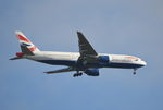 G-YMMG @ EGLL - Boeing 777-236/ER on finals to London Heathrow.