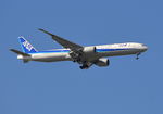 JA796A @ EGLL - Boeing 777-300(ER) on finals to London Heathrow. - by moxy