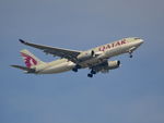 A7-AFH @ EGLL - Airbus 330-243F on finals to London Heathrow. - by moxy