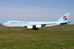 HL7629 @ LOWW - Korean Air Cargo Boeing 747-8B5(F) - by Thomas Ramgraber