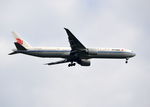 B-1282 @ EGLL - Boeing 777-39L(ER) on finals to London Heathrow.
