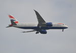 G-ZBJK @ EGLL - Boeing 787-8 on finals to London Heathrow, Runway 9R.