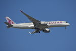 A7-AML @ EGLL - Airbus A350-941 on finals to London Heathrow.
