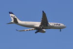 EP-IJA @ EGLL - Airbus A330-243 on finals to London Heathrow. - by moxy
