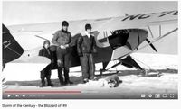 N78636 - 1949 Blizzard supply drops - by Pine Bluff
