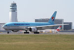 HL8005 @ LOWW - Korean Air Cargo Boeing 777 - by Andreas Ranner