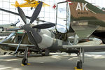 69-18005 @ KBFI - On display at the Museum of Flight.  This twin-seat Quiet Star was designed to operate as an observation aircraft to spot night-time activity.  It was equipped with a night vision and infrared downward-facing periscope. - by Arjun Sarup
