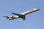 F-HMLC @ LFRB - Bombardier CRJ-1000, Take off rwy 07R, Brest-Bretagne airport (LFRB-BES) - by Yves-Q