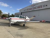 N9508R @ KPCW - at the Tin Goose restaurant. - by A J Kisela