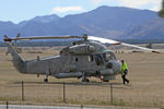 NZ3601 @ NZWF - Front Stdb side view of parked RNZN SH-2G(NZ) Super Sea Sprite NZ3601 Cn NZ01 at Wanaka NZWF on 21Apr2014, during Warbirds Over Wanaka (WOW) 2014. (Low Res). - by Walnaus47