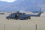 NZ3305 @ NZWF - Port side view of parked RNZAF NH Industries NH-90 TTH NZ3305 Cn 1241 at Wanaka NZWF on 21Apr2014, during Warbirds Over Wanaka (WOW) 2014.
