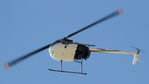 VH-NZO @ YPJT - Port underside view of white livery Robinson R22 Beta VH-NZO Cn 4362 transiting at Jandakot YPJT, Perth, West Australia, on 17Nov2013. - by Walnaus47