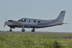 N482ST @ KTRI - 2008 PIPER AIRCRAFT INC PA-32R-301T owned by J & M HOLDCO LLC awaiting clearance to depart from Tri-Cities Airport. 09Apr20