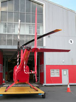 ZK-IBJ @ NZQW - Rear view of Helipro Robinson R44 Raven ZK-IBJ Cn 1008 parked on a ground handling platform at NZQW Wellington - Queens Wharf Heliport NZ - on 14Apr2010. - by Walnaus47