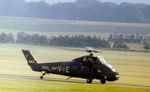 XT469 @ EGPH - Wessex HU.5 of  848 Naval Air Squadron on a visit to Edinburgh in the Summer of 1973. - by Peter Nicholson