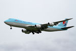 HL7617 @ LOWW - Korean Air Cargo Boeing 747-8F - by Andreas Ranner