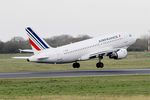F-GPMB @ LFRB - Airbus A319-113, Take off rwy 07R, Brest-Bretagne airport (LFRB-BES) - by Yves-Q