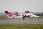 F-HETS @ LFRB - Raytheon Aircraft Company 1900D, Taxiing, Brest-Bretagne Airport (LFRB-BES) - by Yves-Q