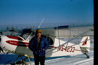 N54233 - Good old Ray Lund out with his plane. - by Ol' R. (Eeee) Hankins