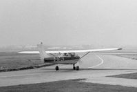 G-ATJU @ EGBJ - Taken at Staverton, Gloucestershire 1972 - by Barry Miller