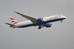 G-ZBKM @ EGLL - Boeing 787-9 Dreamliner on finals to London Heathrow. - by moxy