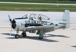 N28XT @ KSBM - North American T-28B - by Mark Pasqualino