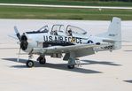 N28XT @ KSBM - North American T-28B