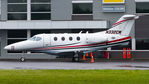 N332CM @ CYQB - Parked on the AvJet apron.