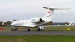 C-GGPM @ EGKB - Getting towed from the Signature Apron to the Main Apron - by Tim Lowe