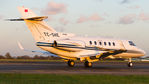 TC-SHE @ EGKB - Taxiing onto runway 21 - by Tim Lowe