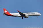 HB-JVS @ EDDF - Embraer ERJ-190AR 190-100IGW - 2L OAW Helvetic Airways - 19000265 - HB-JVS - 23.08.2019 - FRA - by Ralf Winter