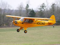 N30362 @ SC24 - Legend Cub N30362 flying at Eagle Ridge field (SC24), Clemson SC  Circa 2014 - by Don Frasier