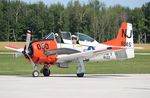 N65491 @ KSBM - North American T-28B - by Mark Pasqualino