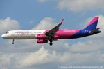 HA-LXN @ EDDF - Airbus A321-231(W) - W6 WZZ Wizz Air - 7532 - HA-LXN - 11.08.2019 - FRA