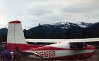 N6166B @ 23S - Another one of Dad's 182 around 1975 - by Mark Curtiss