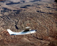 N9580X - Shot of Dad flying 210 - by Mark Curtiss